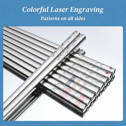 Stainless Steel Chopstick Gift Set (5 Count)
