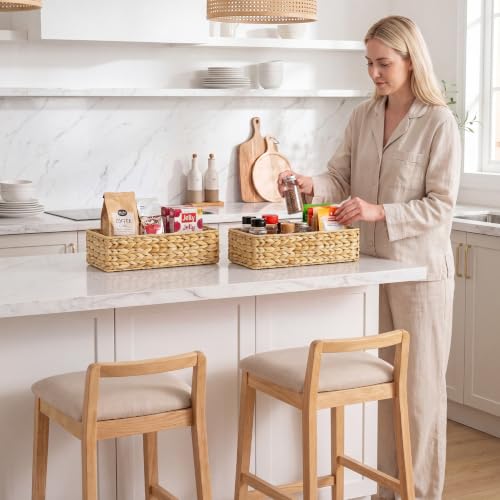 Wicker Toilet Paper Basket (2 Count)