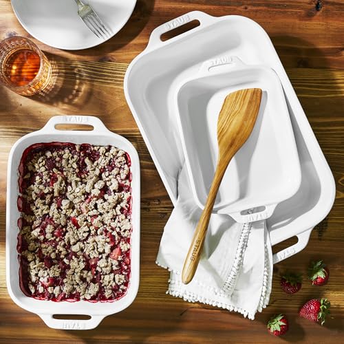 Ceramic 3 pc Rectangular Baking Dish Set (3 Count)