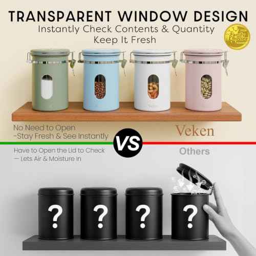 Coffee Canister with Window