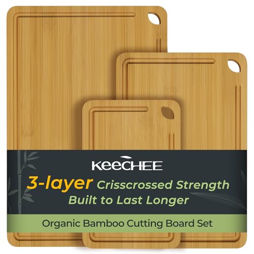 Wood Cutting Board (3 Count)