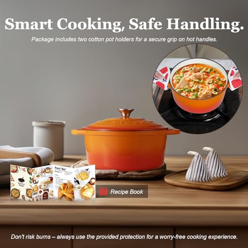Enameled Cast Iron Dutch Oven