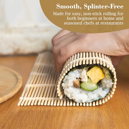 10 Pk Bamboo Sushi Mat (10 Count)