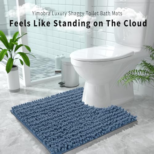 Toilet Rug U Shaped Washable 24x24 Inch