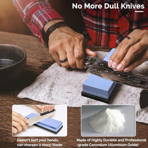 Complete Knife Sharpening Stone Set
