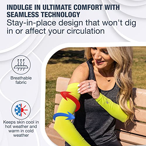 Cooling Arm Sleeves for Men & Women