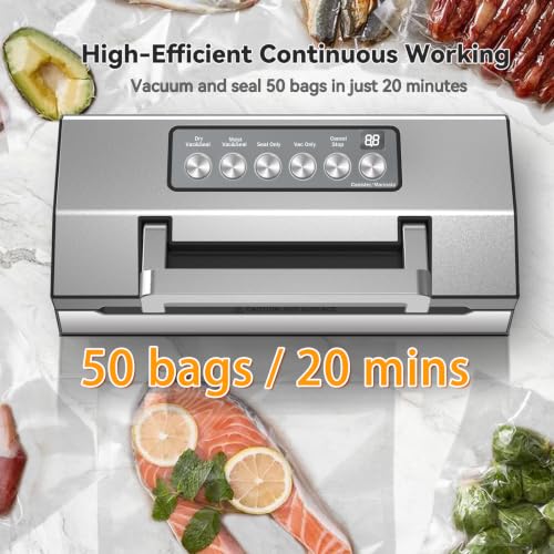 Powerful Suction Vacuum Sealer for Food