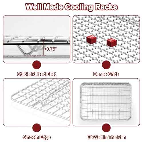 Baking Sheet with Rack (6 Count)
