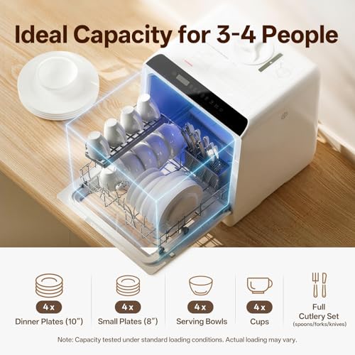 Portable Countertop Dishwashers for Small Apartments