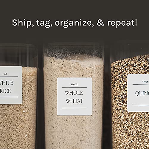 White Sticker FBA Labels (600 Count)