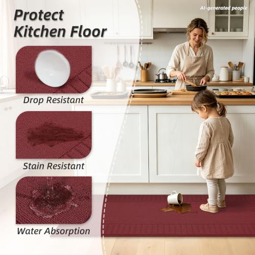 Kitchen Rugs 20"x48" (6.67 Sq Ft)
