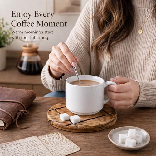 14 OZ Coffee Mugs Set of 6 (6 Count)