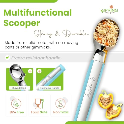 Heavy Duty Metal Ice Cream Scoop w