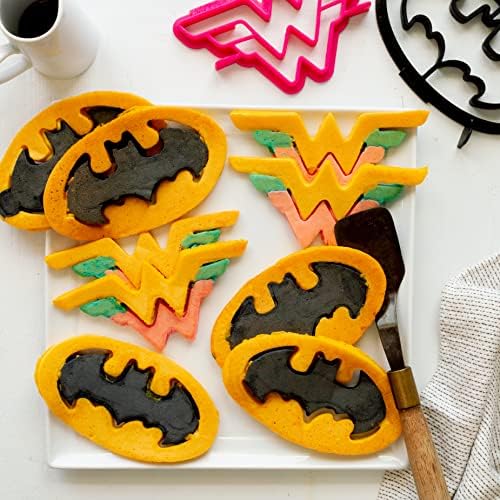 Justice League Silicone Pancake Art Mold and Shaper