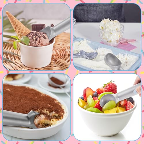 8 Pcs Ice Cream Scoop Set (8 Count)