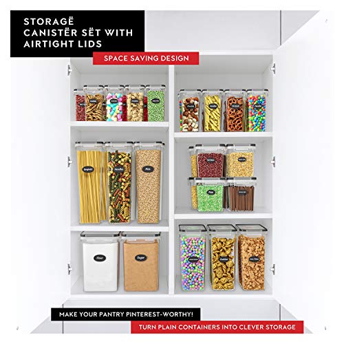 EXTRA LARGE Cereal Containers Storage (2 Count)