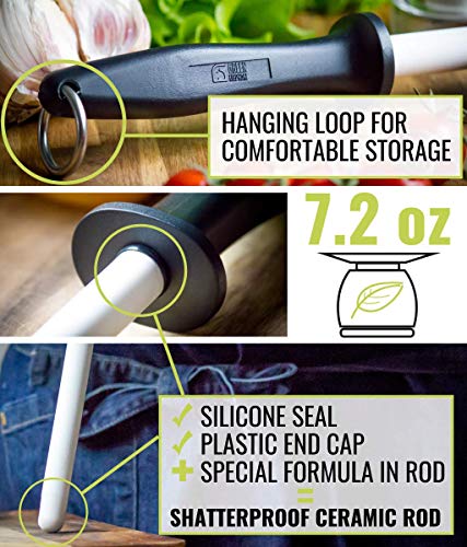 Ceramic Honing Rod for Kitchen Knives