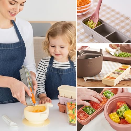 0.7 oz 12 Sections Silicone Ice Cube Freezer Tray with Lid