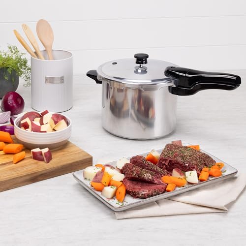 01264 6 Quart Aluminum Pressure Cooker