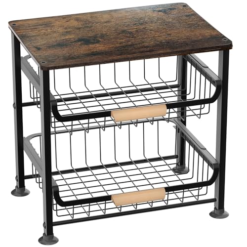 3 layer Kitchen Fruit Storage Basket Snack Rack