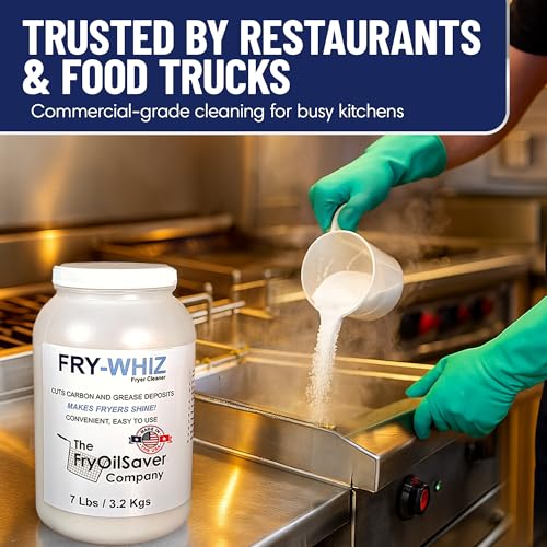 Fry Whiz 1 Gallon Deep Fryer Cleaner (112 Ounce)