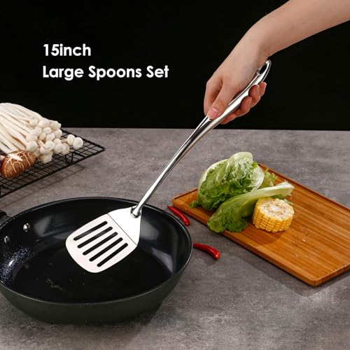 18 10 Stainless Steel Kitchen Utensils Set (9 Count)
