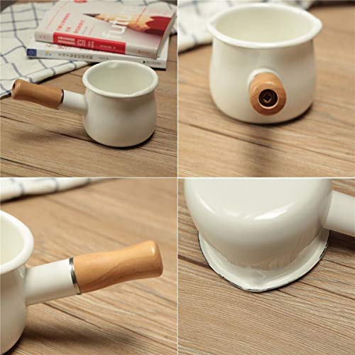 Enamel Milk Pot