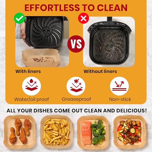 500Pcs Air Fryer Liners Disposable (500 Count)