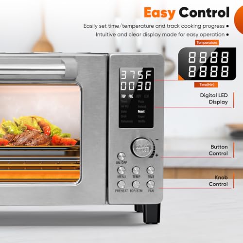 Bravo Pro Convection Air Fryer Toaster Oven Combo