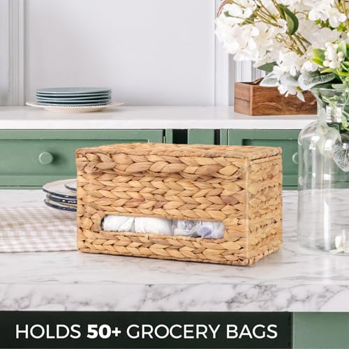 Trash Bag Holder with Scalloped Lid 13