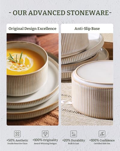 Star 8 Piece Plates and Bowls (8 Count)