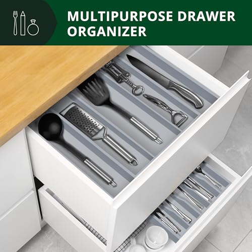 Luxury Bamboo Kitchen Drawer Organizer