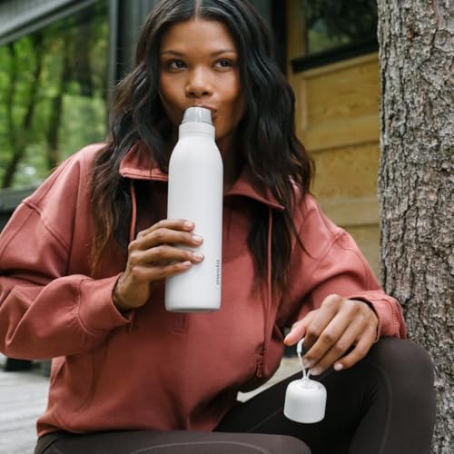 FreeSip Twist Stainless Steel Water Bottle 18 oz Sunny Daze