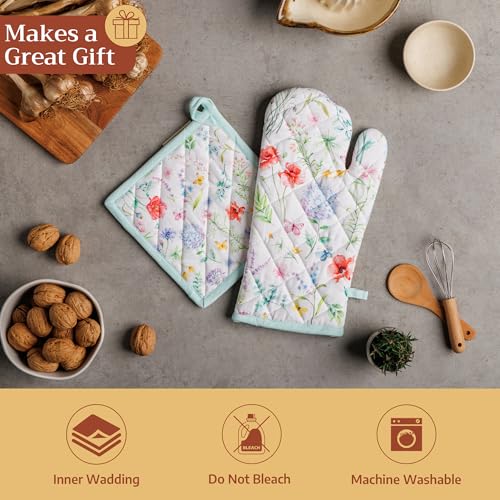 Maison d'Hermine Oven Gloves 100% Cotton Oven Mitt