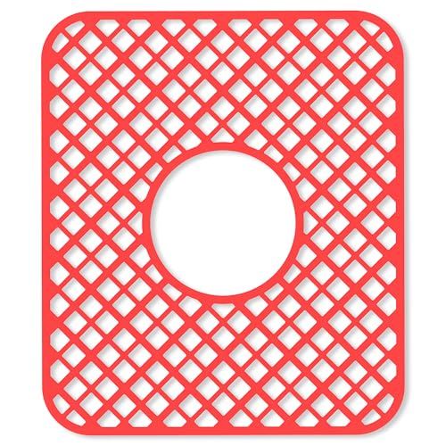 2 Pack Silicone Sink Mat Protector for Kitchen Sink