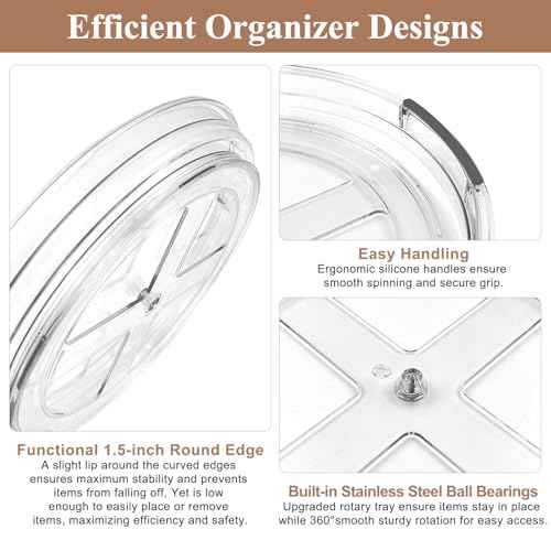 4 Pack Lazy Susan (4 Count)