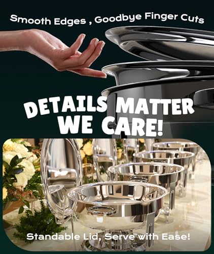 Chafing Dishes for Buffet 4 Pack