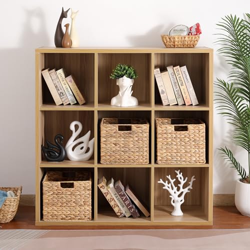 12x12x10in Water Hyacinth Storage Basket Large (3 Count)