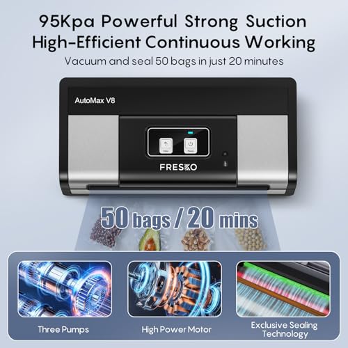 Automatic 95Kpa Food Vacuum Sealer Machine