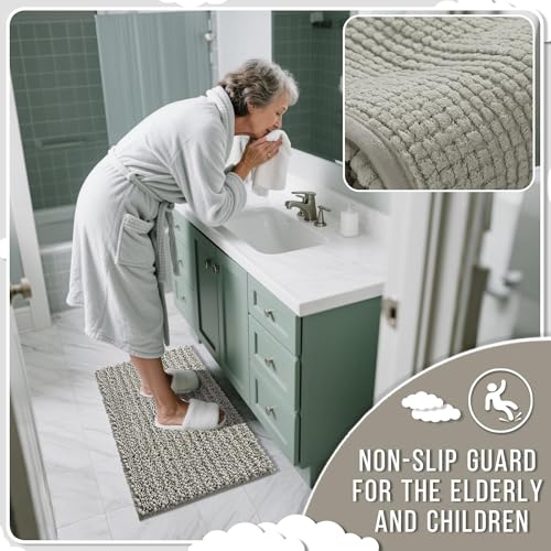 Bathroom Rugs Non Slip Washable