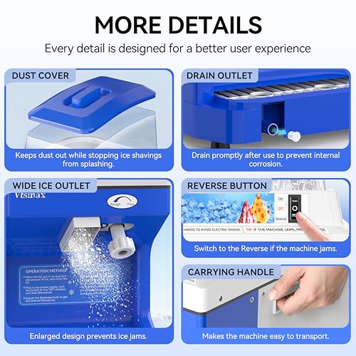 Ice Shaver Machine 300W