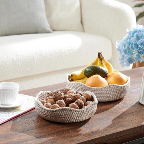 Rattan Bread Basket (3 Count)