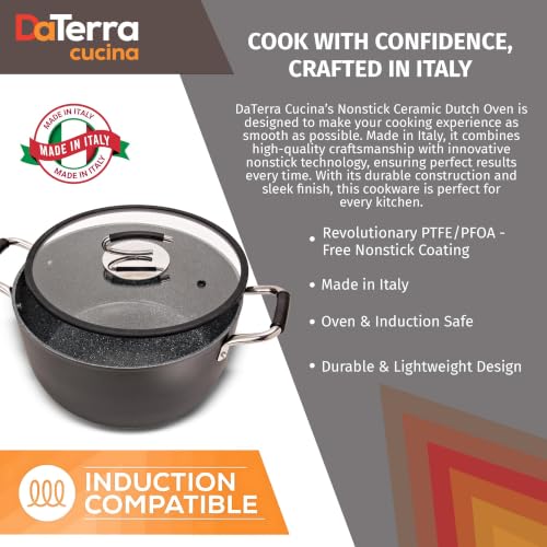Nonstick Ceramic Dutch Oven with Lid