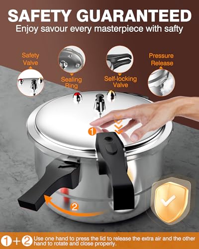 11Qt Aluminum Pressure Cooker w