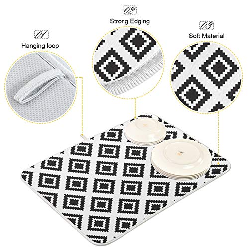 Super Absorbent Dish Drying Mat