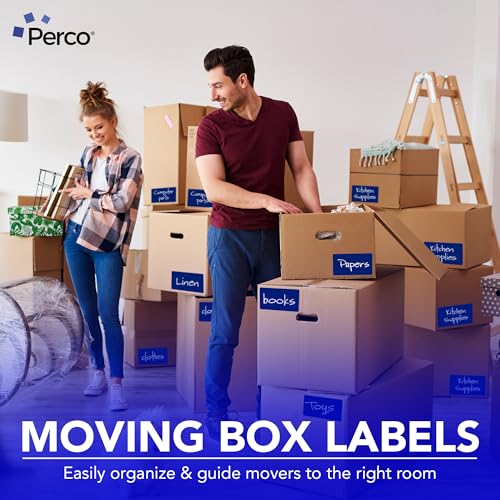 Dark Blue Labels 3x5 Inch 500 Stickers