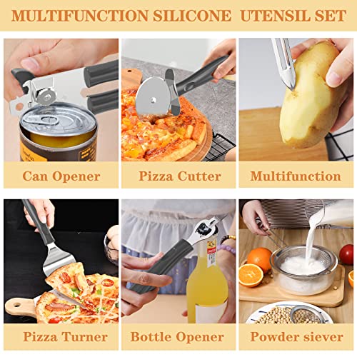 Silicone Cooking Utensil Set (43 Count)