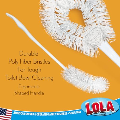 Toilet Bowl Brush Curved Head (36 Count)