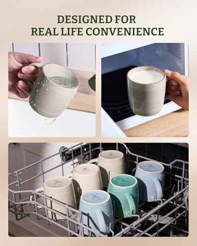 Coffee Mugs Set of 4 (4 Count)