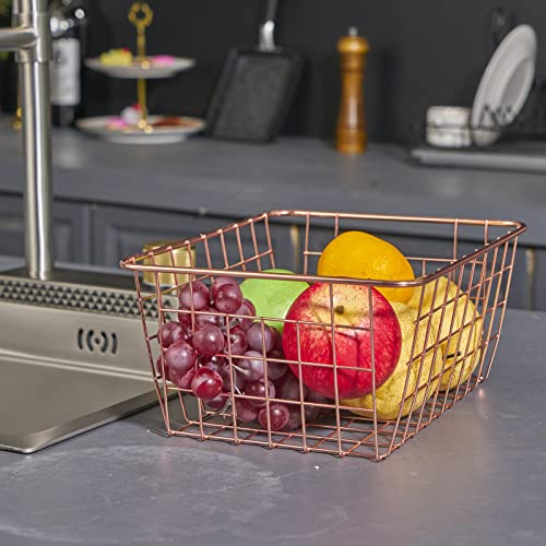 Wire Kitchen Storage Basket 4 Packs